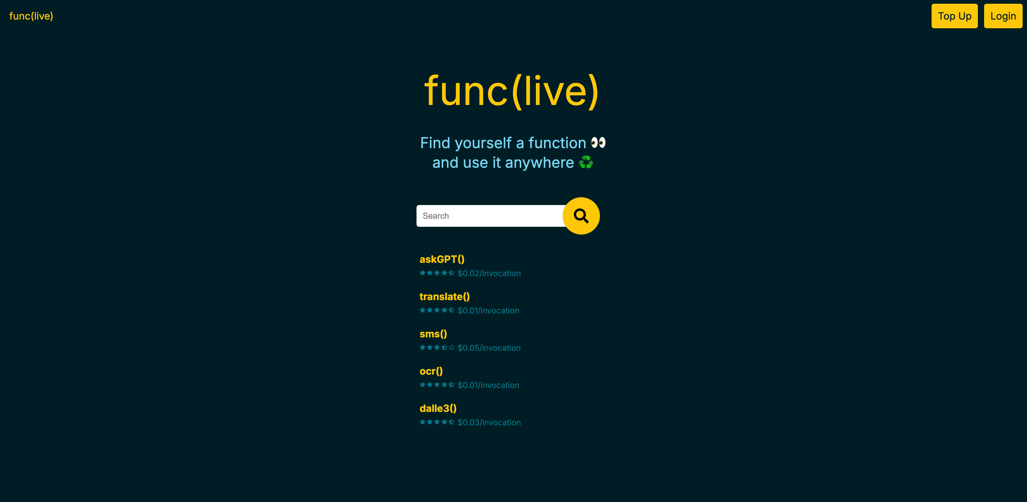 FunctionLive