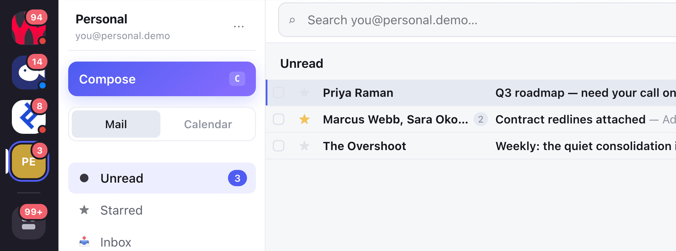 One Email Client to Rule Them All